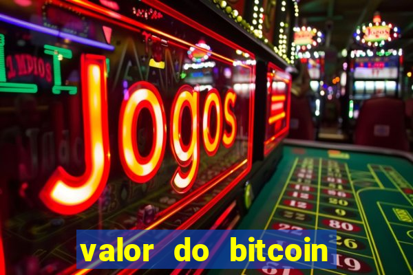 valor do bitcoin em 2020